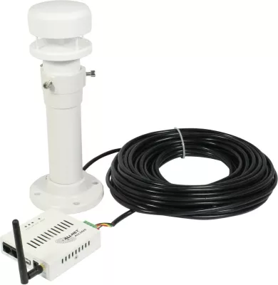 Sensor anemometër ALLNET ALL3420 për automatizim IP, bardhë