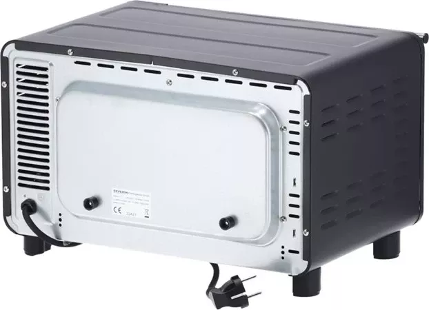 Mini furrë SEVERIN TO 2042, 14L, 1200W, e zezë