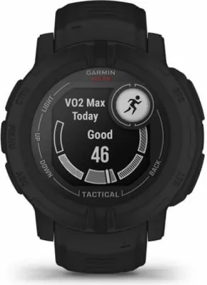 Orë sportive Garmin unisex, e zezë