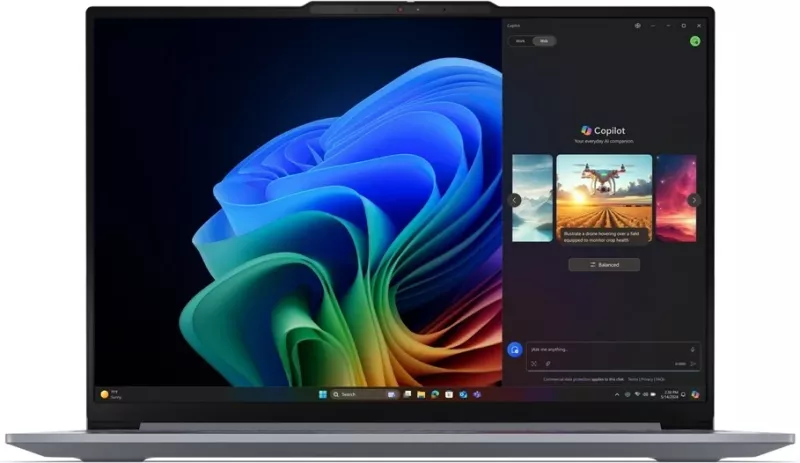 Laptop Lenovo ThinkBook 16 G7 QOY, 16", Qualcomm Snapdragon, 32 GB RAM, 512 GB SSD, hiri