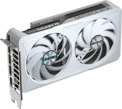 Kartelë grafike Gigabyte GeForce RTX 5060 EAGLE OC ICE 8G, 8 GB GDDR7, e bardhë