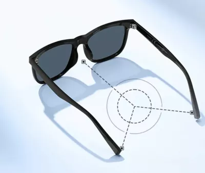 Syze dielli Xiaomi Square Sunglasses One size, të zeza