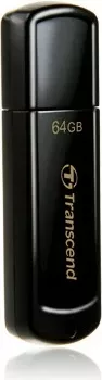 USB stick Transcend JetFlash 350 64GB, e zezë