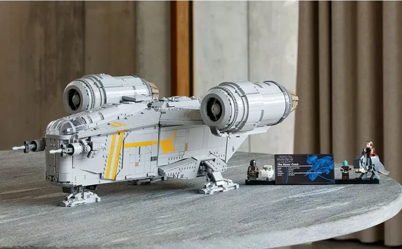 Set ndërtimi LEGO Star Wars The Razor Crest, 6187 pjesë, plastikë, shumëngjyrësh