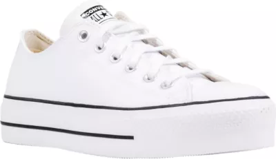 Atlete për femra Converse Chuck Taylor All Star Platform Clean Leather 561680C, të bardha [Madhësia: 40]