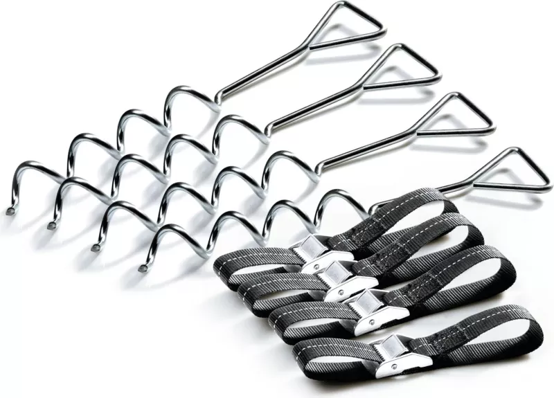 Set ankorimi për trampolinë Salta 5055, 430 mm, çelik inox, poliester