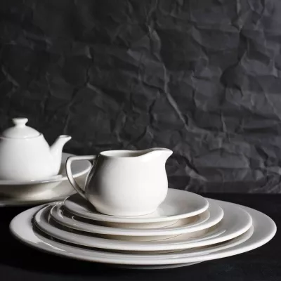 Kremierë Porland Dove 155 ml, krem/ e bardhë, set 6 copë