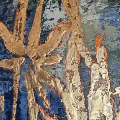 Pikturë dekorative me vaj, shumëngjyrëshe, Wallity, OPG1363417871, 100x100cm