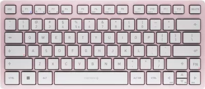 Tastierë Cherry KW 7100 MINI BT, wireless, Bluetooth, 78 taste, rozë