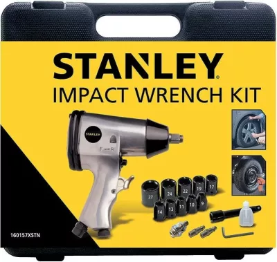 Vijaçnik pneumatik Stanley 160157XSTN, 1/2\", set 17 copë