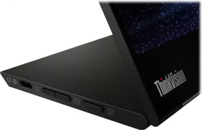 Monitor portativ Lenovo ThinkVision M14t (62A3UAT1WL) 14" TFT/LCD me prekje, i zi; i kaltër