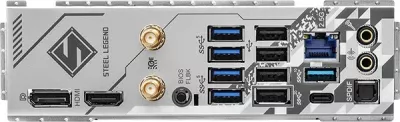 Pllakë amë ASRock B650 Steel Legend WiFi, Socket AM5, DDR5, 192 GB, e bardhë