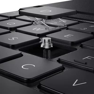 Mbështjellës me tastierë Baseus Brilliance Series për iPad 10.2'' (2019/2020/2021), me USB-C kabllo, e zezë
