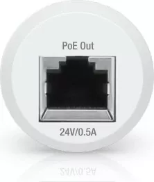 Konverter PoE Ubiquiti INS-3AF-I-G, Gigabit Ethernet, 10,100,1000 Mbit/s, i bardhë