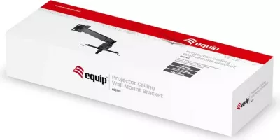 Mbajtës projektori EQUIP, i zi, montim në mur, 20 kg