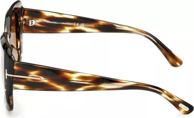 Syze dielli për meshkuj Tom Ford FT1220 5255F, kafe [Madhësia: 52]