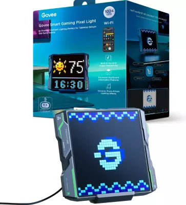 Llambë pixel smart gaming Govee Smart Gaming Pixel Light, 1024 LED, Wi‑Fi
