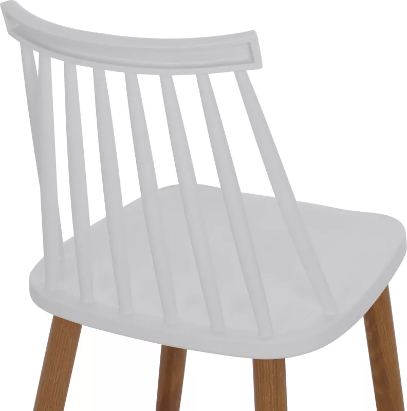 Karrige për bar FH9300.01 e bardhë, lartësi mesatare, 43x45x97 cm, set prej 2 copë