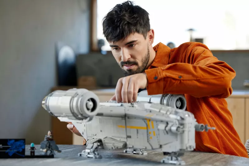 Set ndërtimi LEGO Star Wars The Razor Crest, 6187 pjesë, plastikë, shumëngjyrësh