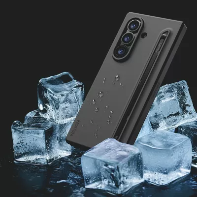 Mbështjellës Nillkin Flex Pure Fold për Samsung Galaxy Z Fold 7 me hapësirë për S Pen, i zi