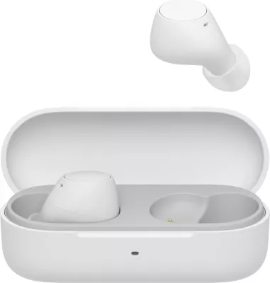 Kufje Sony WF-C510, pa kabllo, in-ear, 22h bateri, me kuti karikimi, të bardha