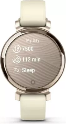 Smartwatch Garmin Lily 2, ekran me prekje, GPS, për femra, Gold