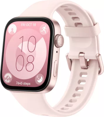 Smartwatch Huawei WATCH Fit 3, AMOLED, 4.62 cm, Pink