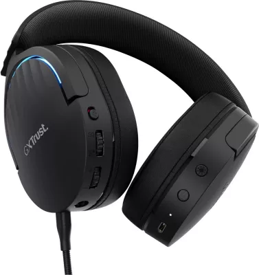 Kufje wireless Trust GXT491 Fayzo, Bluetooth, të zeza