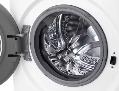 Makinë larëse, LG, F2WR508SBW, 8 kg, 1200 rpm, AI DD, Steam, klasa energjike A, slim, e bardhë