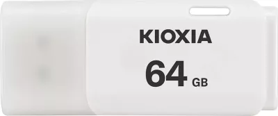 USB Kioxia TransMemory U202,Flash Drive,64GB, Type-A 2.0, i bardhë