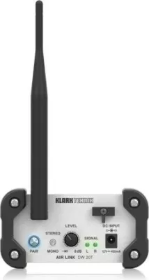 Transmetues sinjali audio Klark Teknik DW 20T, 2.4GHz, i bardhë