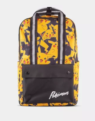 Çantë shpine Difuzed Pokémon Pikachu AOP, për laptop 15", poliester, e verdhë/zezë