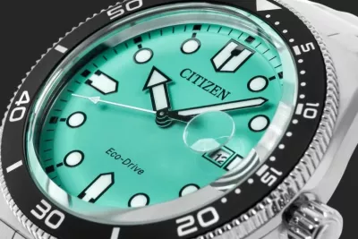 Orë dore për meshkuj CITIZEN Marine Sporty AW1760-81W, set me kuti
