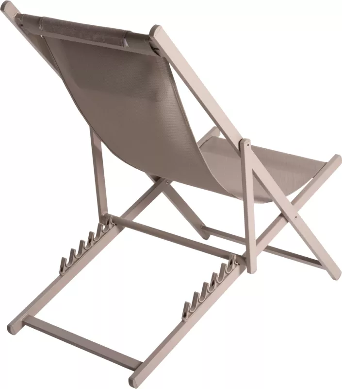 Karrige lounge profesionale KEA FH5076.03 alumin & textilene ngjyrë shampanje 59,5x102,5x94H cm