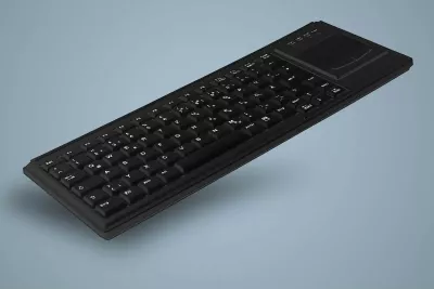 Tastierë Cherry AK-4400-G me touchpad, PS/2, QWERTZ, e zezë