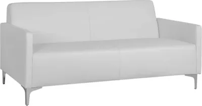 Sofa 3 ulëse Nellie FH3159.32 me PU të bardhë 163x71x71cm
