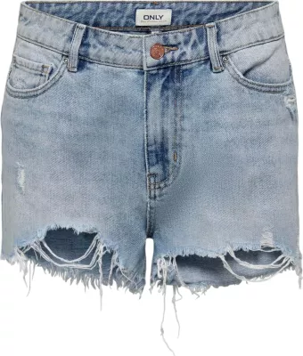 Shorce xhinsi për femra Only ONLPACY HW DNM 15256232, blu e çelët