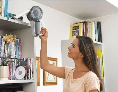 Fshesë dore Black & Decker PV1820L, pa kabllo, argjend