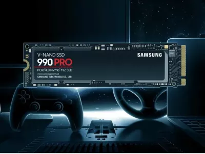 SSD NVMe M.2 Samsung 990 PRO 1TB PCIe 4.0 x4 2280, e zezë