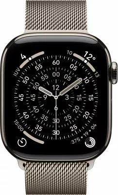 Smartwatch Apple Watch S11 Titan Natur Cellular 42mm Milanaise