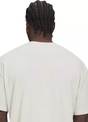 Maicë për meshkuj Under Armour UA M HWT Metal Logo SS 77-6013618, fildishi [Madhësia: XL]