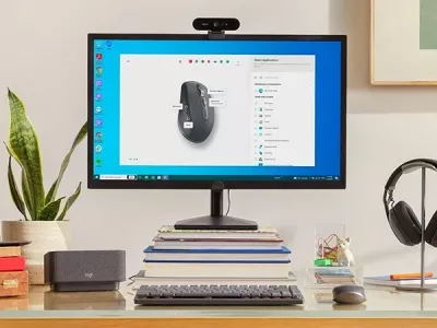 Maus Logitech MX Anywhere 3S për biznes, RF Wireless + Bluetooth, 8000 DPI, Grafit