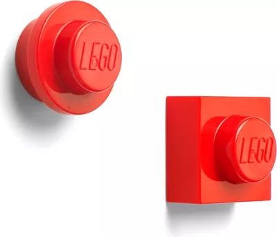 Set magnetësh LEGO Magnet Set 47 mm, i kuq, 2 copë
