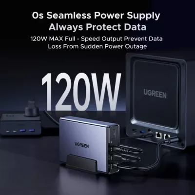 UPS UGREEN US3000 120W 12000mAh gri