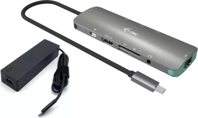 Dock I-Tec Nano LAN me furnizues 100W, gri