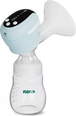 Pompë gjiri elektronike neno NENO ANGELO, 180 ml, Blu