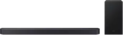 Soundbar Samsung HW-Q600F/EN 3.1.2 kanale Dolby Atmos me subwoofer wireless, Q-Symphony, HDMI eARC, Bluetooth, Titan Black