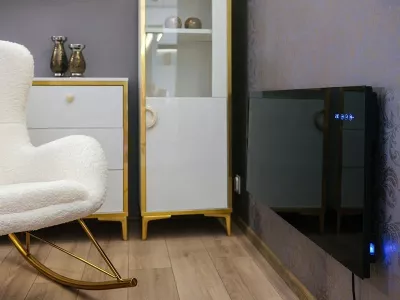 Ngrohës konvektor Lafe IR ThermoSmart 700W, smart, i zi