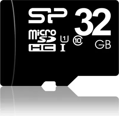 Kartë memorie Silicon Power MicroSDHC, 32GB, e zezë