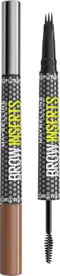 Laps për vetulla me xhel fiksues Maybelline Brow Insert për femra 02 Soft Brown, 1 art